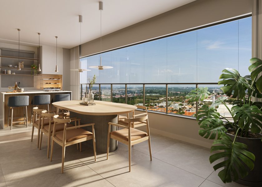TERRAÇO GOURMET - APTO. DE 132 M2