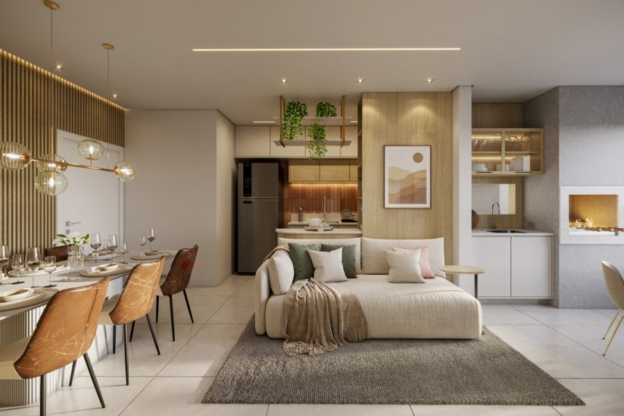 LIVING - APTO. DE 86 M2 E 81 M2